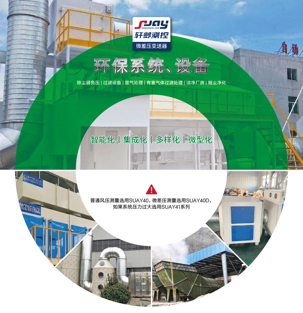 環(huán)保系統(tǒng)、設(shè)備（除塵器負(fù)壓，過濾設(shè)備、廢氣處理等）